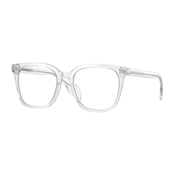 NWT BURBERRY EYEGLASSES TRANSPARENT SQUARE UNISEX EYEWEAR BURBERRY - Picture 1 of 3